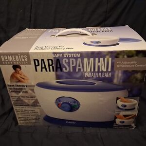 Homedics paraspamini par-100 paraffin heat therapy